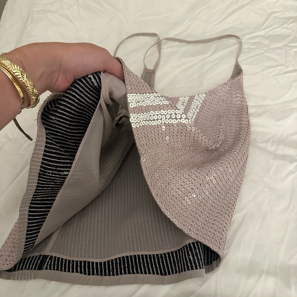 Tibi Sequin Razor Back top - Picture 3 of 9